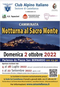 Notturna al Sacro Monte 2022
